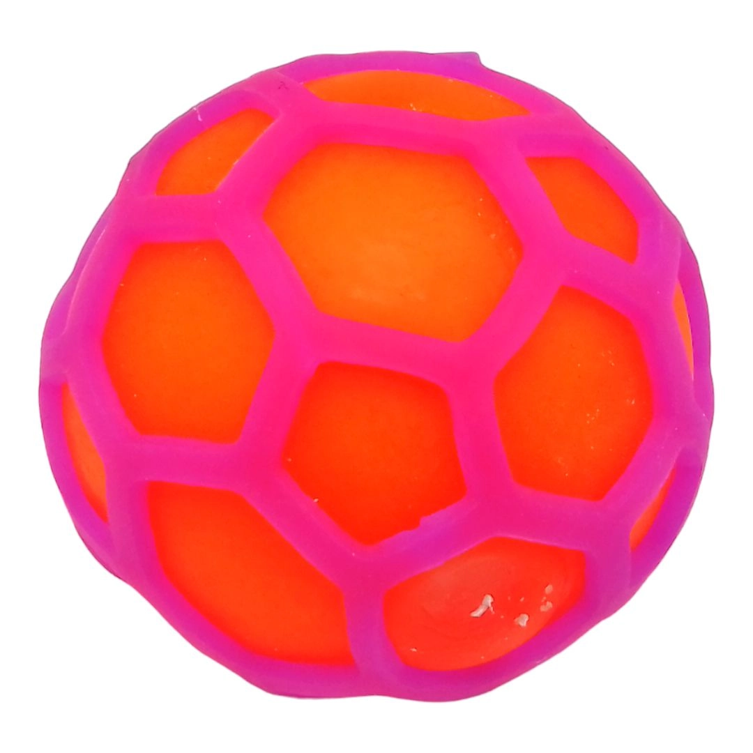 картинка Игрушка Мячик-антистресс, с пеной, 6 см (оранжевый) MIC KA-23-908 - NiKids