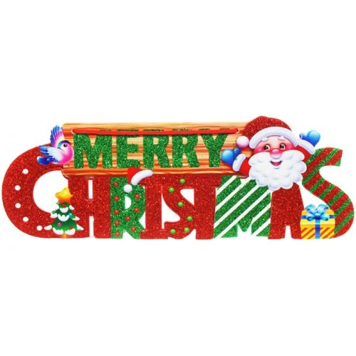 картинка Новогоднее украшение Merry Christmas! (43 см) MIC KA-23-586 - NiKids